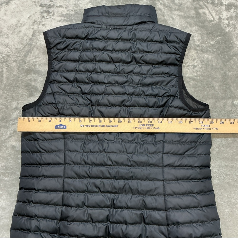 Eddie Bauer  650 Down Vest Women’s Medium black puffer outdoor hiking casual - Picture 10 of 12